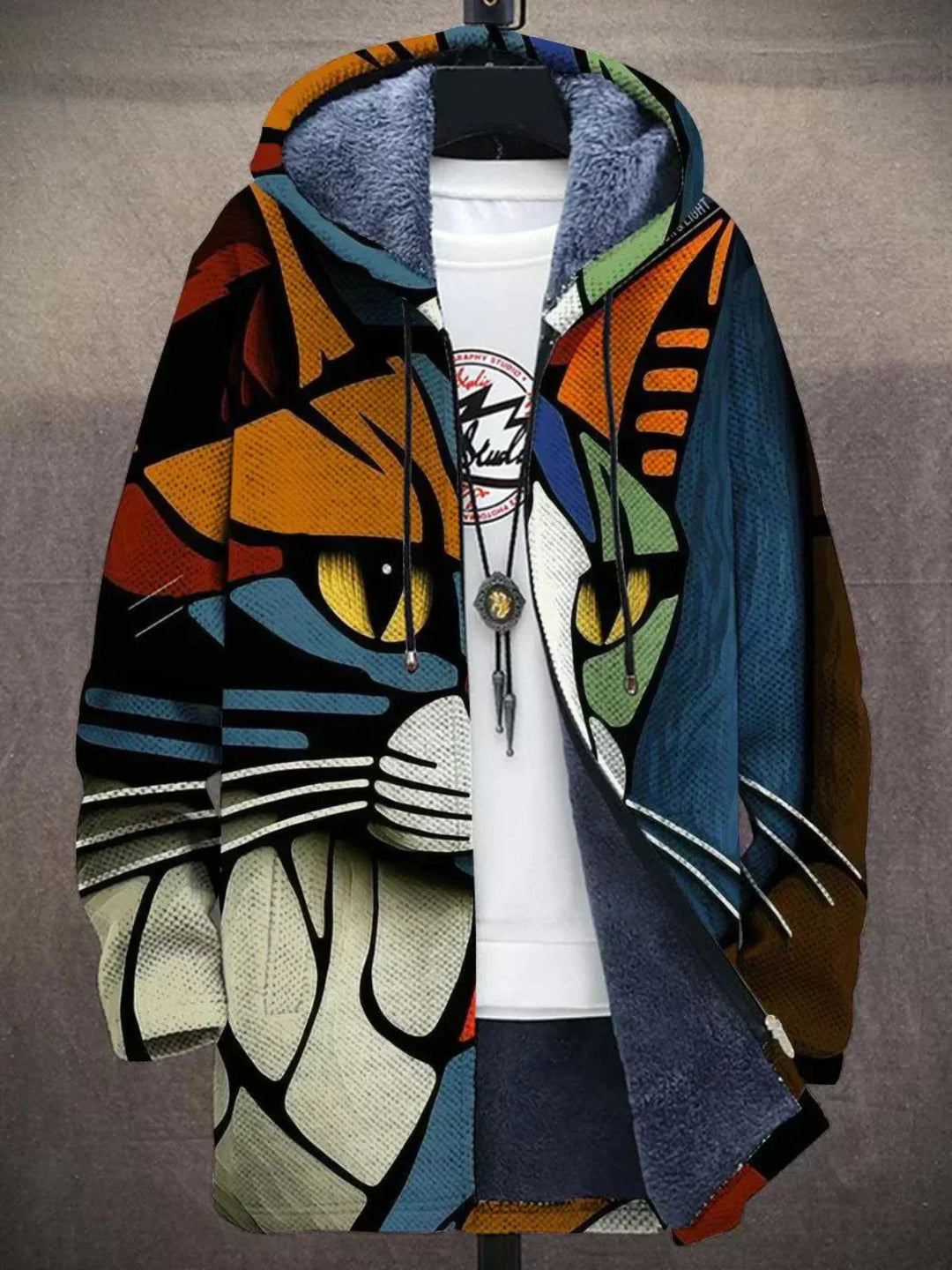 Sam - Luxury Art-Inspired Cardigan