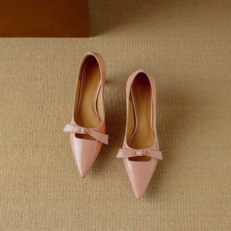 Elayna™ | Elegant leather Pumps - Maison Léa &amp; Lou