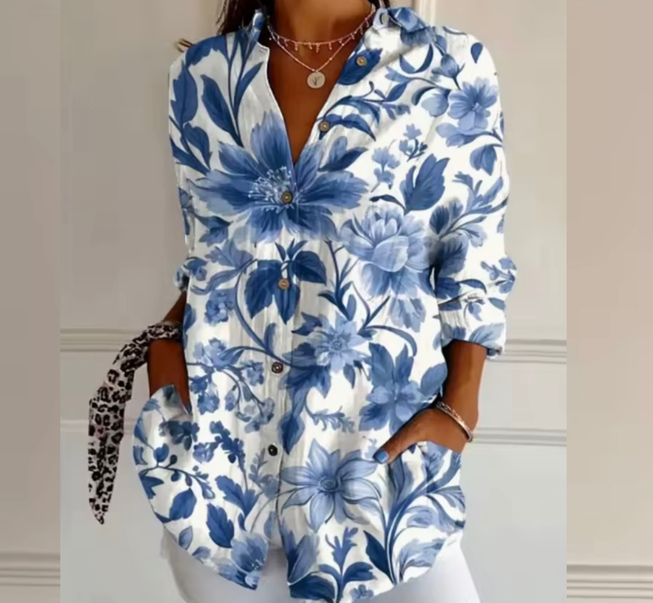 Sammy™ | Elegant Blouse - Maison Léa &amp; Lou