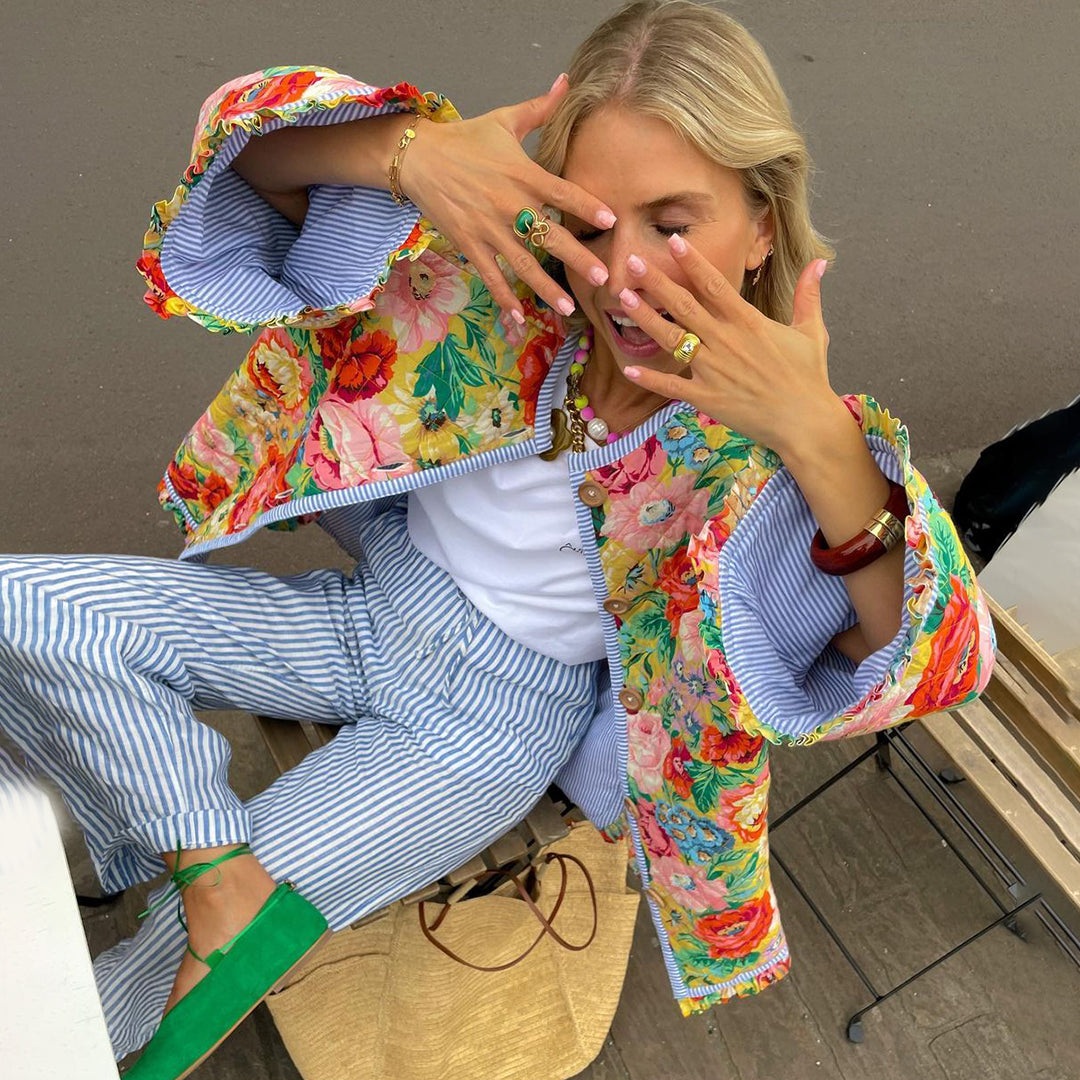 NICOLE™ - Trendy Printed Jacket - Maison Léa &amp; Lou