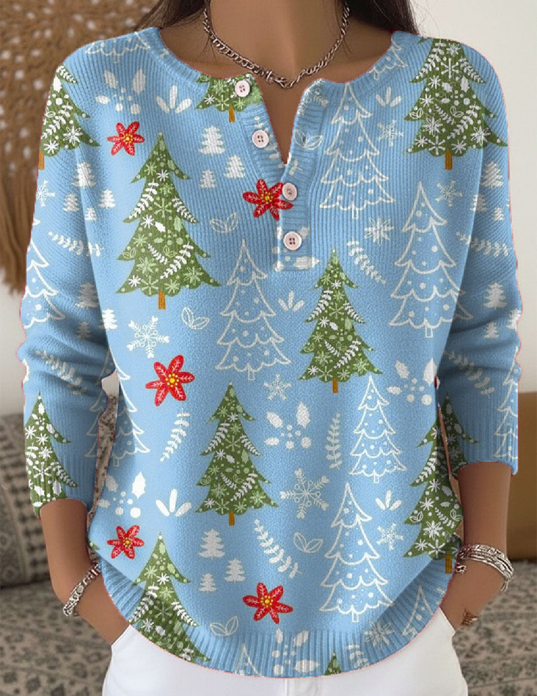 SOFIE™ | Stylish Christmas Sweater - Maison Léa &amp; Lou