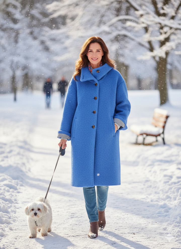 HARIETTE™ | Ultra-Warm Stylish Long Winter Coat - Maison Léa &amp; Lou