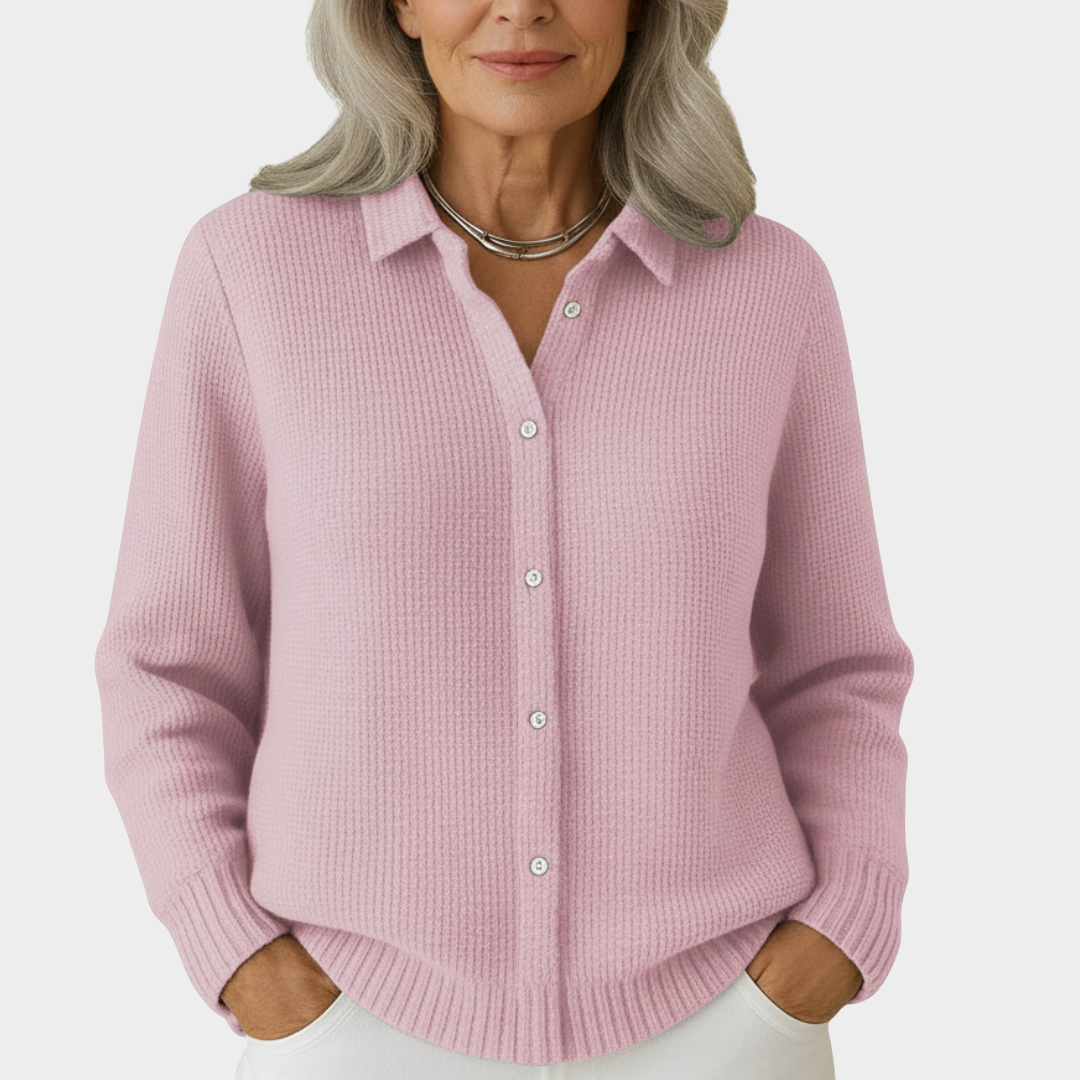 Claire™ | Classic Button Cardigan - Maison Léa & Lou