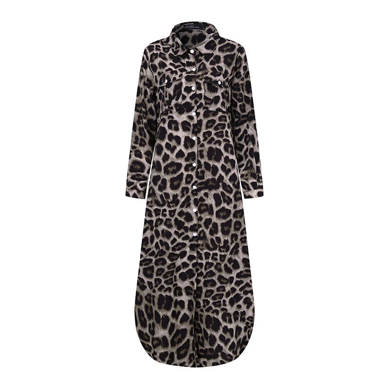Tilda™ | Skjortekjole med Trendy Prints - Maison Léa &amp; Lou