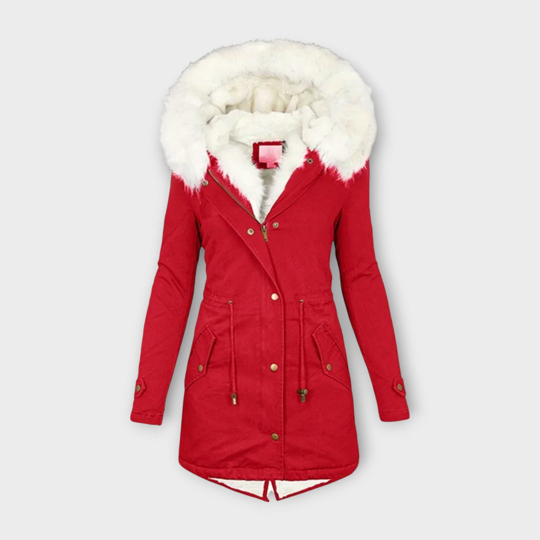 Ivara – Waterproof &amp; Faux Fur-Lined Winter Jacket