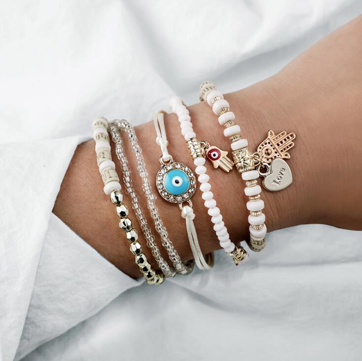 PAULA™ - Hamsa Bracelet Bundle - Maison Léa & Lou