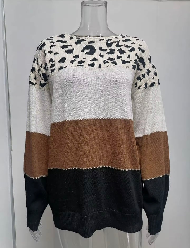 MARIE™ | Leopard Sweater - Maison Léa &amp; Lou