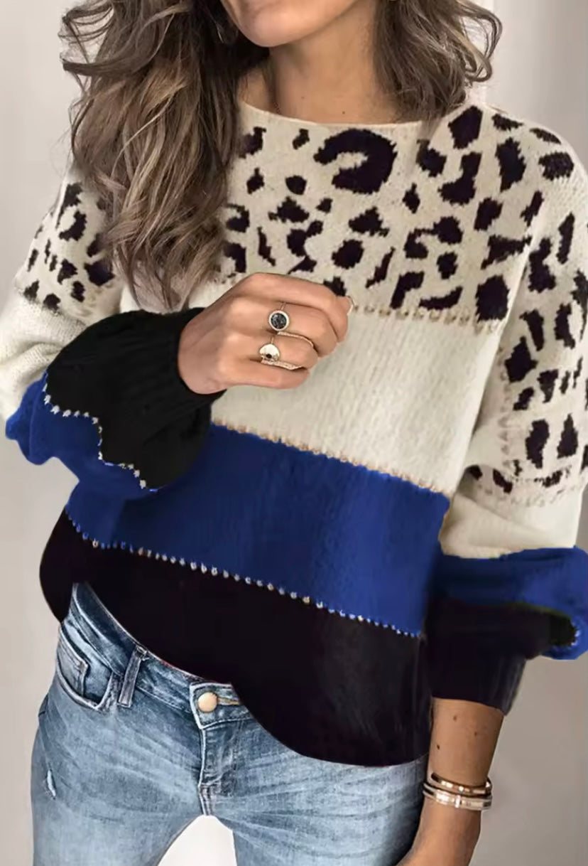 MARIE™ | Leopard Sweater - Maison Léa &amp; Lou