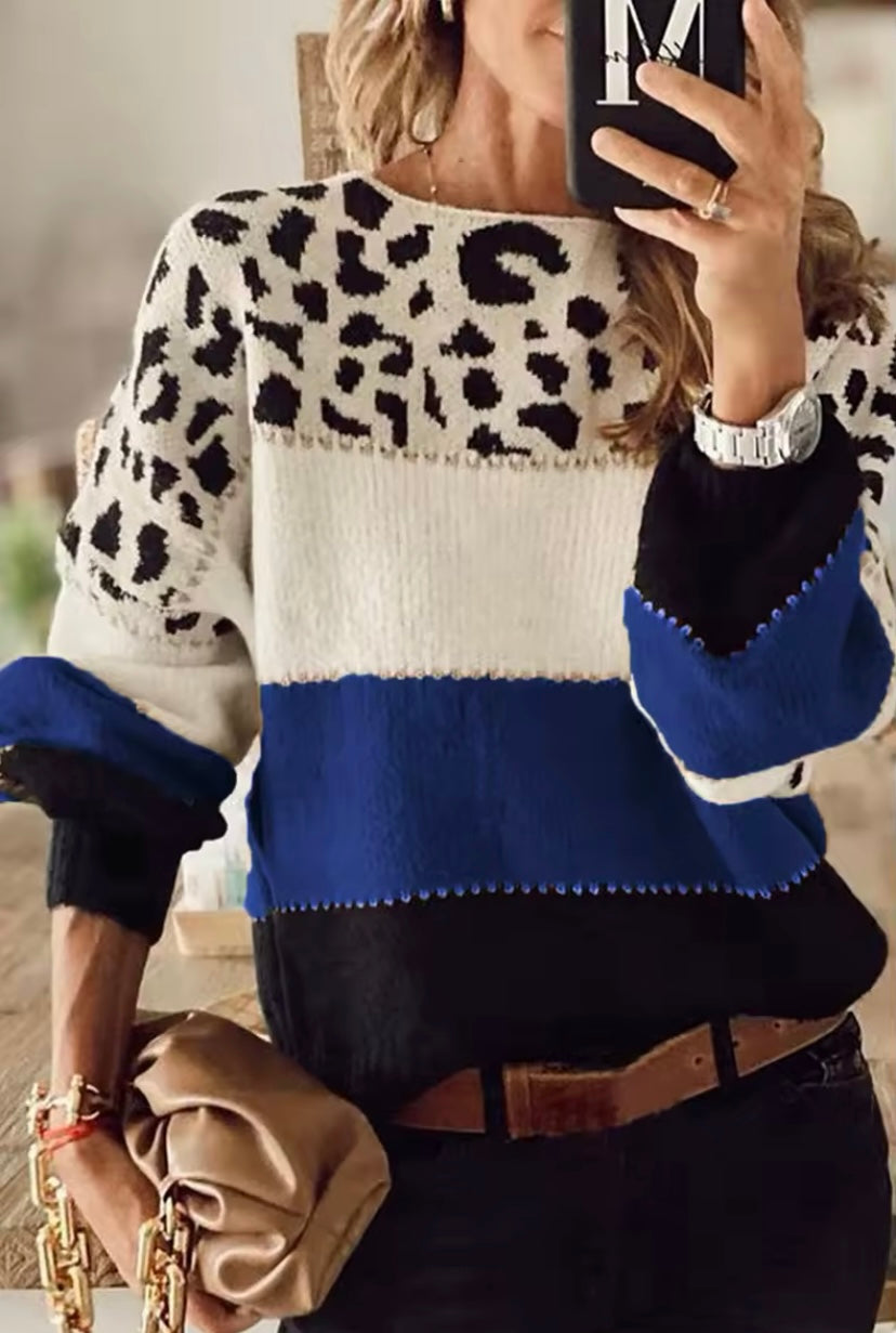 MARIE™ | Leopard Sweater - Maison Léa &amp; Lou