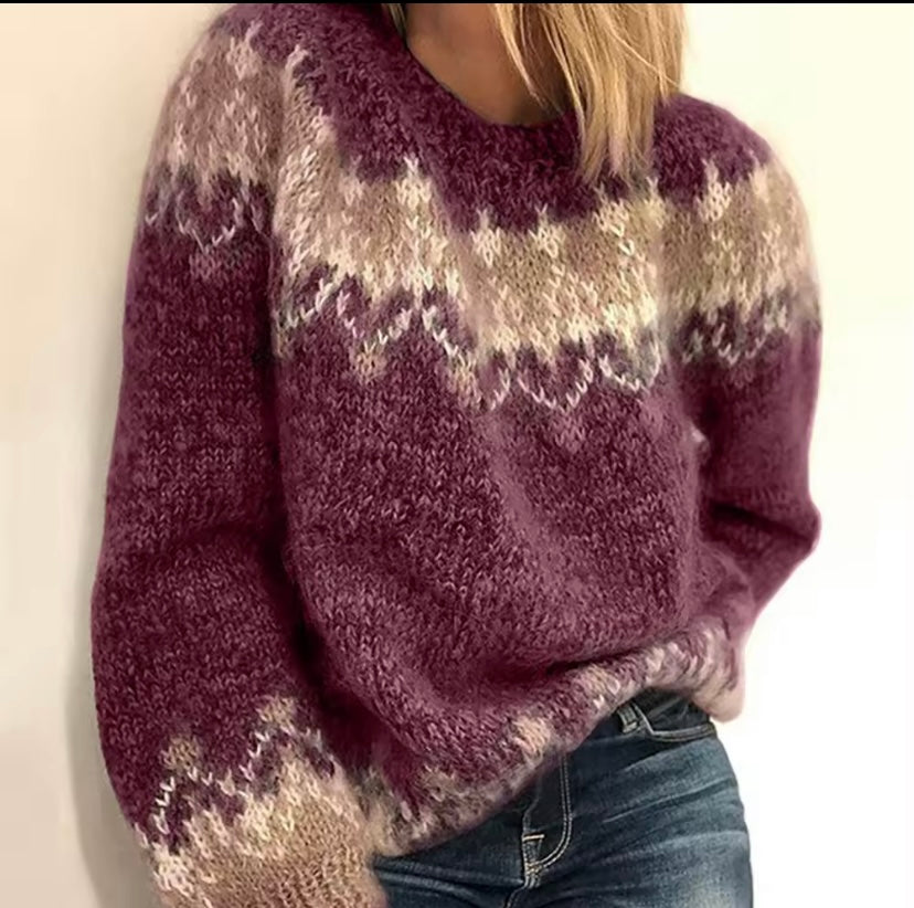 LILLA™ | Nordic Sweater - Maison Léa & Lou