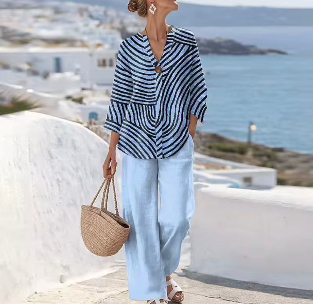 Melissa™ - Stylish Two-Piece Set - Maison Léa & Lou