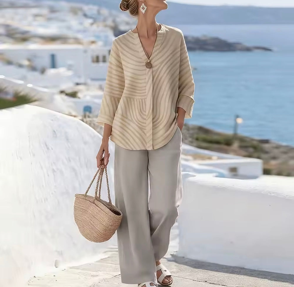 Melissa™ - Stylish Two-Piece Set - Maison Léa & Lou
