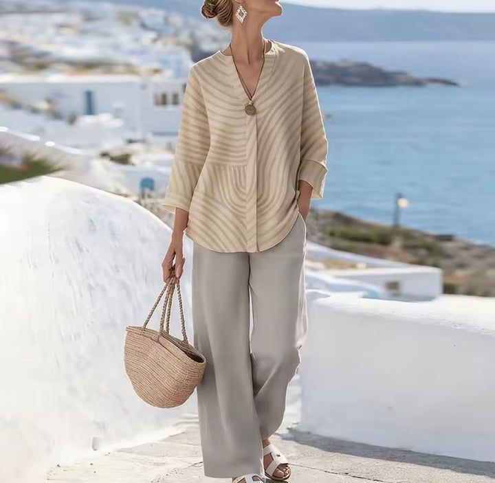 Melissa™ - Stylish Two-Piece Set - Maison Léa &amp; Lou