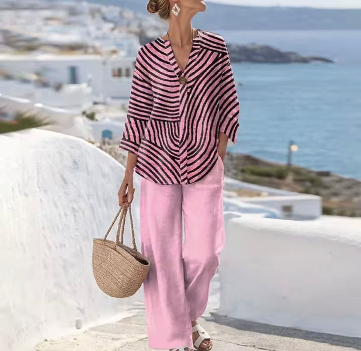 Melissa™ - Stylish Two-Piece Set - Maison Léa &amp; Lou