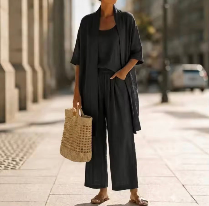 Leah™ - Elegant Three-Piece Set - Maison Léa &amp; Lou