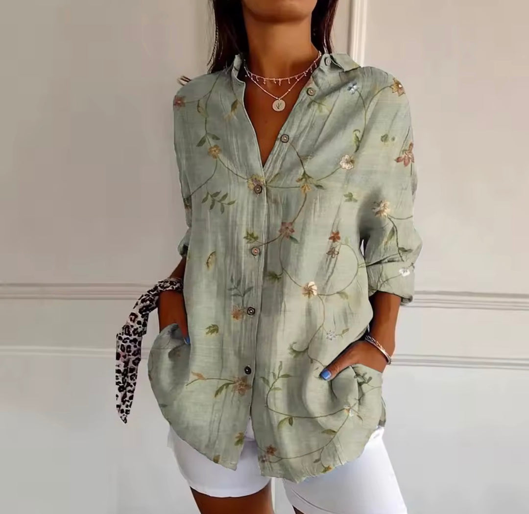 Eva™ | Elegant Blouse - Maison Léa & Lou