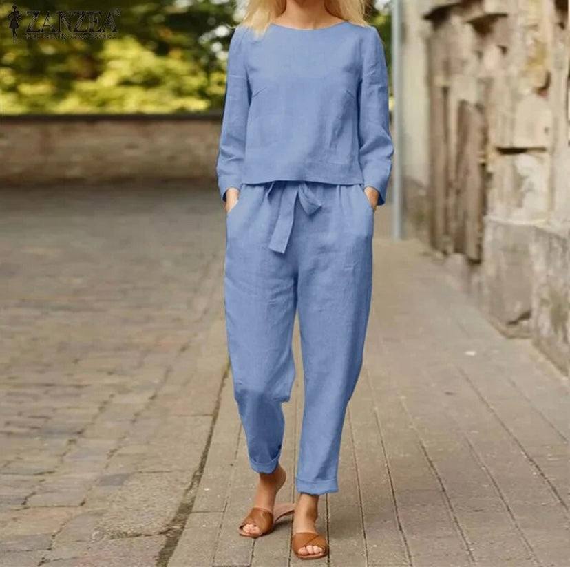 Anne-Marie™ | Elegant sæt med 2 dele - Maison Léa &amp; Lou