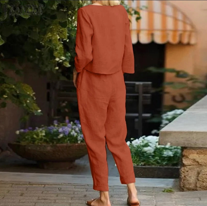 Anne-Marie™ | Elegant sæt med 2 dele - Maison Léa &amp; Lou