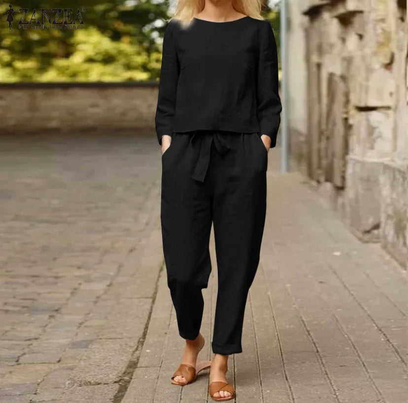 Anne-Marie™ | Elegant sæt med 2 dele - Maison Léa &amp; Lou