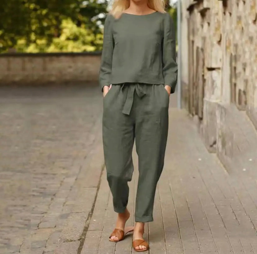Anne-Marie™ | Elegant sæt med 2 dele - Maison Léa &amp; Lou