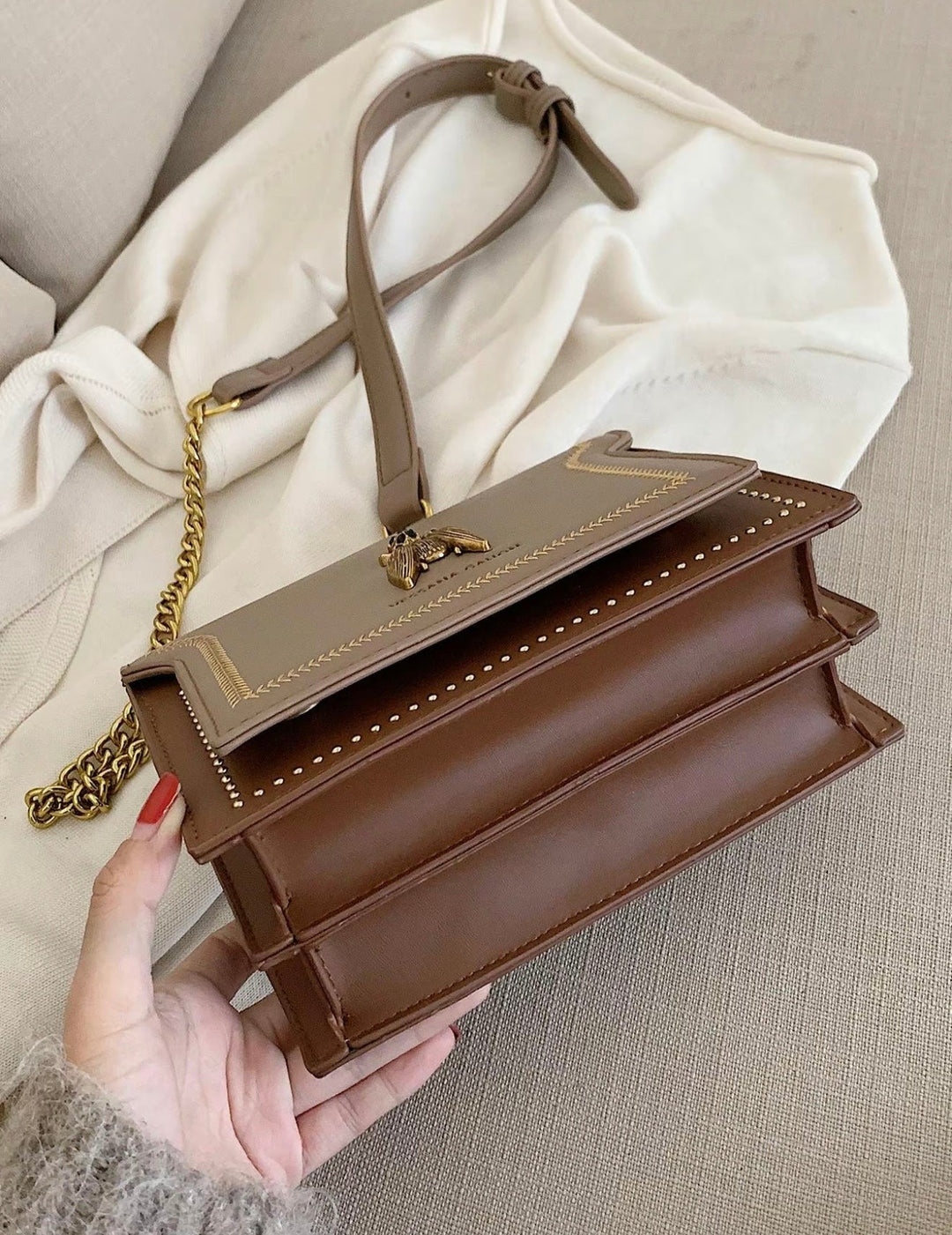 SIMONE™ - Timeless Luxury Chain Bag - Maison Léa &amp; Lou