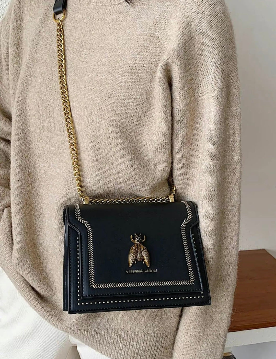 SIMONE™ - Timeless Luxury Chain Bag - Maison Léa &amp; Lou