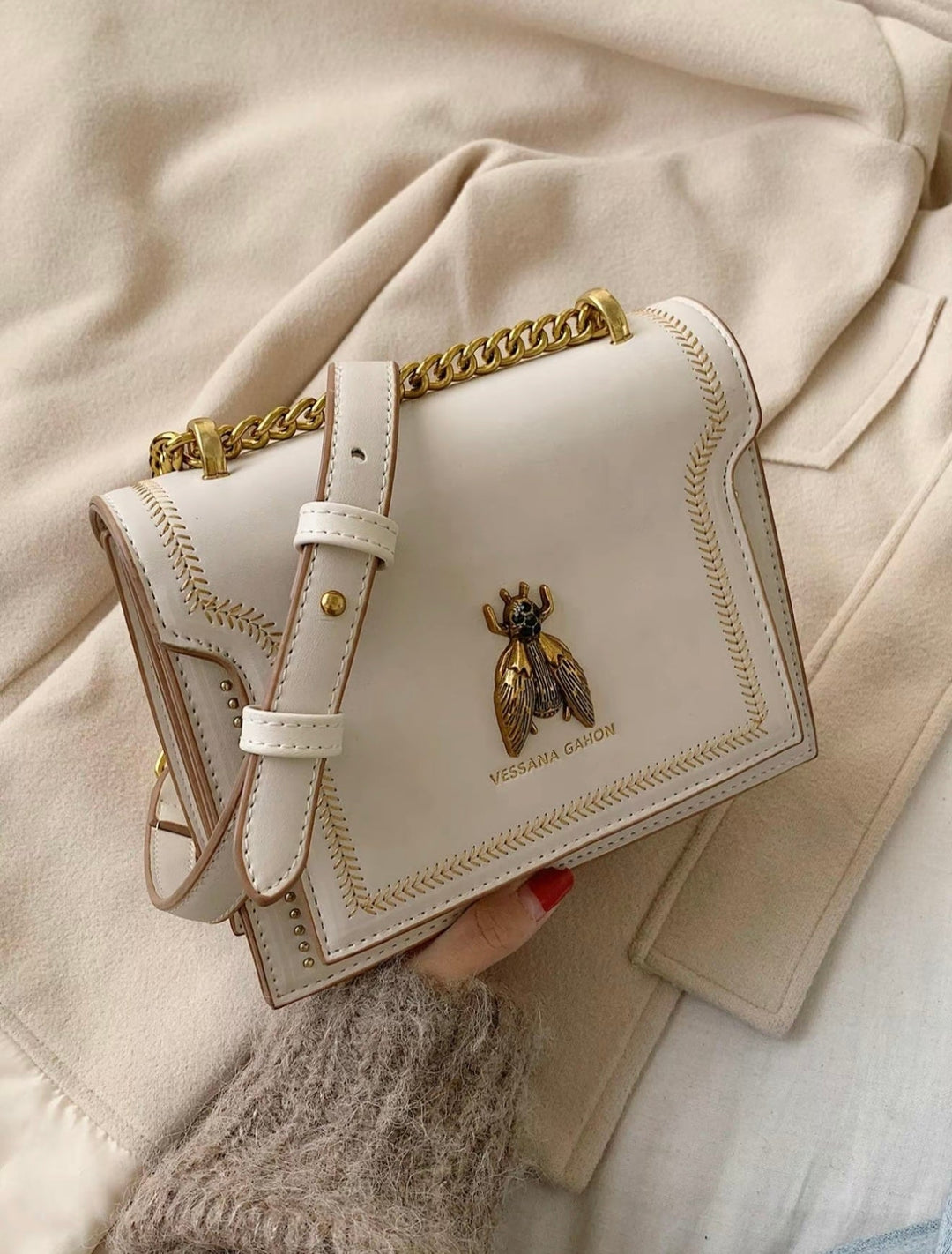 SIMONE™ - Timeless Luxury Chain Bag - Maison Léa &amp; Lou