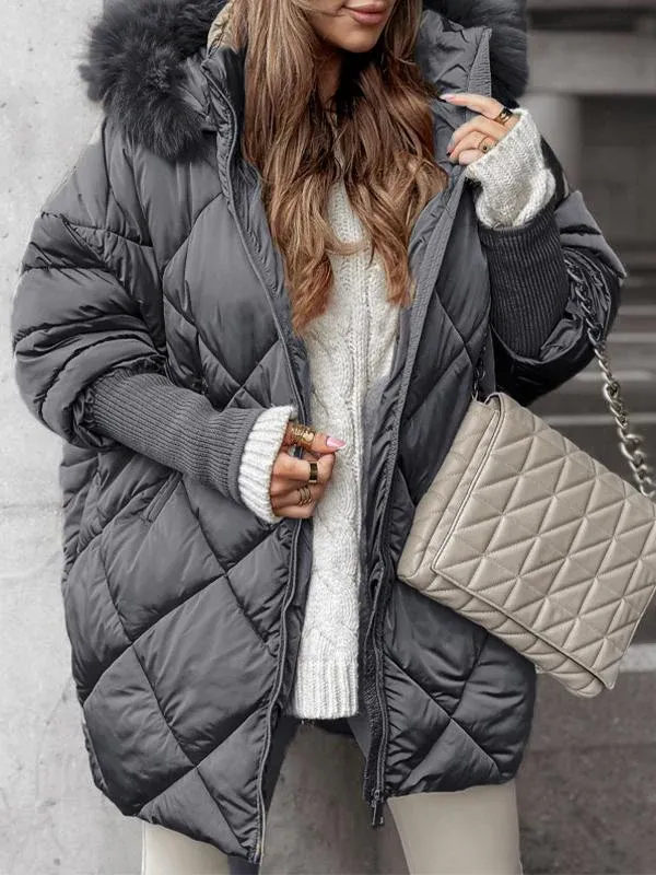 KARINA™ - Quilted Luxe Winter Jacket - Maison Léa &amp; Lou