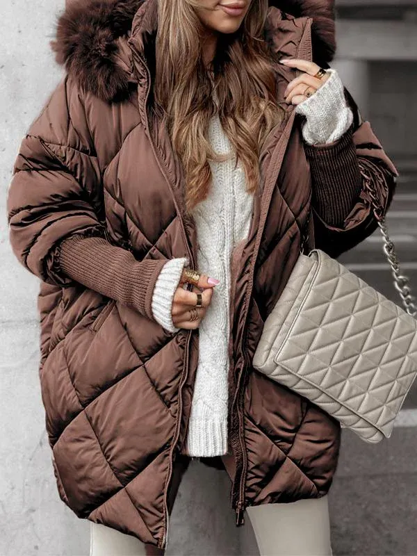 KARINA™ - Quilted Luxe Winter Jacket - Maison Léa &amp; Lou