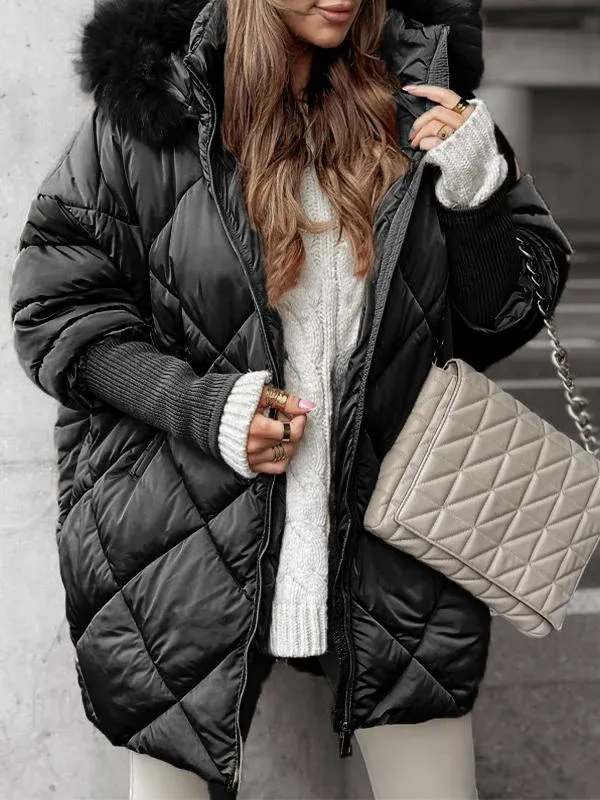 KARINA™ - Quilted Luxe Winter Jacket - Maison Léa &amp; Lou