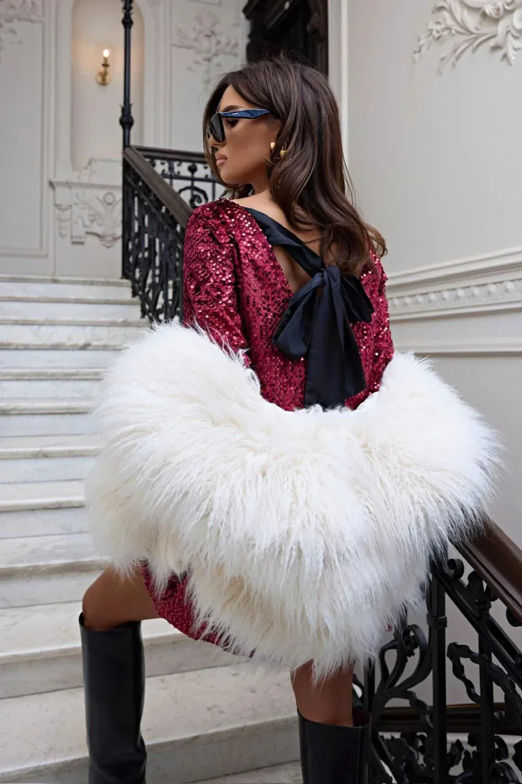 LUMINA™ - Sparkling Elegance Dress - Maison Léa &amp; Lou