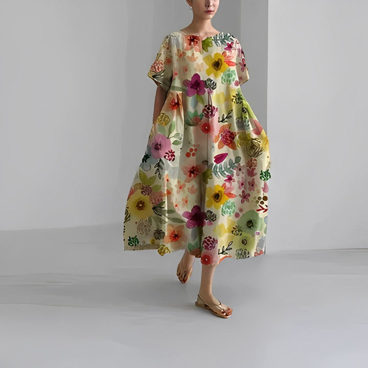 Grace | Garden Goddess Dress - Maison Léa &amp; Lou