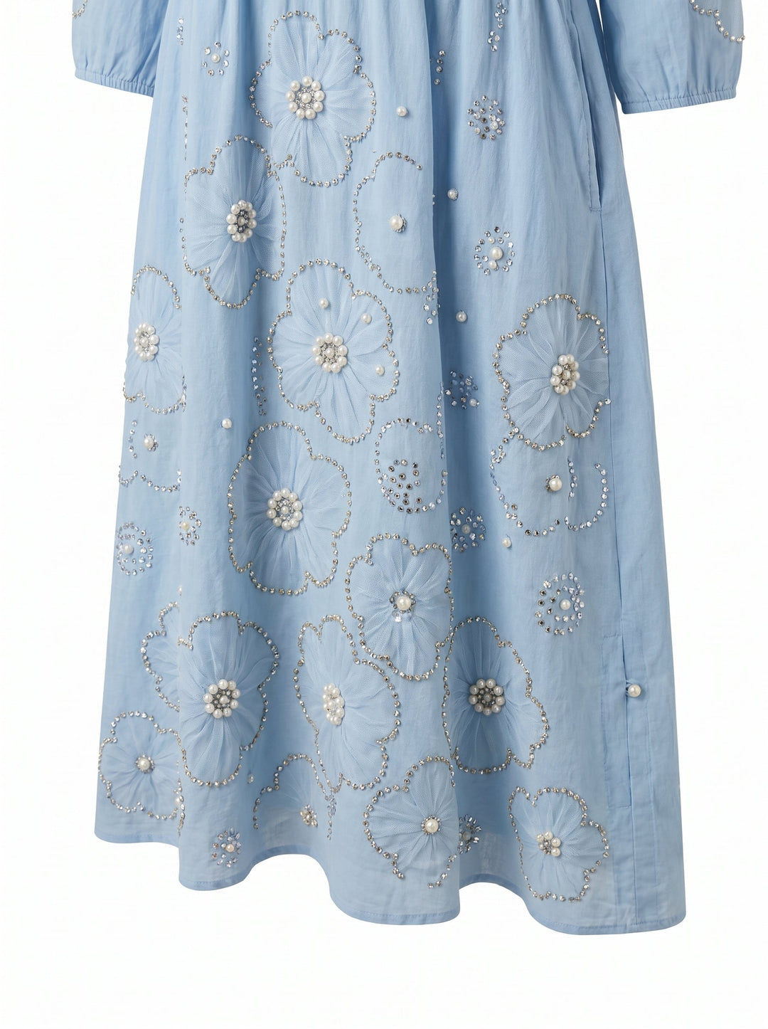 LENA™ | FLORAL MIDI DRESS - Maison Léa &amp; Lou