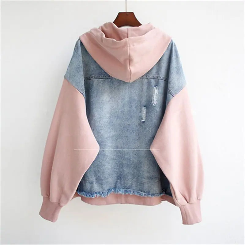 Mira™ | Dual-Tone Denim Jacket - Maison Léa & Lou