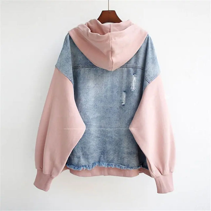 Mira™ | Dual-Tone Denim Jacket - Maison Léa &amp; Lou