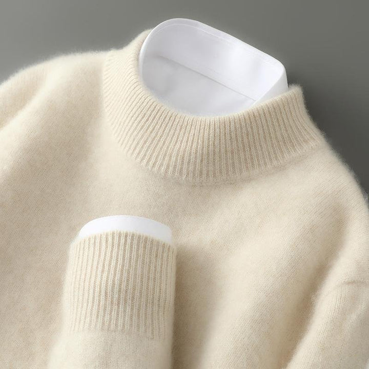 Harrison | Refined Mock-Neck Jumper - Maison Léa &amp; Lou