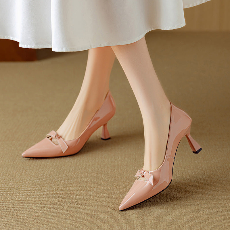 Elayna™ | Elegant leather Pumps - Maison Léa &amp; Lou