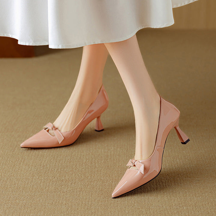 Elayna™ | Elegant leather Pumps - Maison Léa &amp; Lou