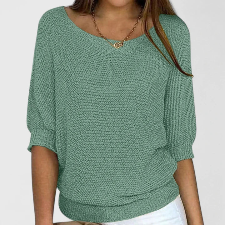 Bridget | Relaxed Batwing Jumper - Maison Léa &amp; Lou