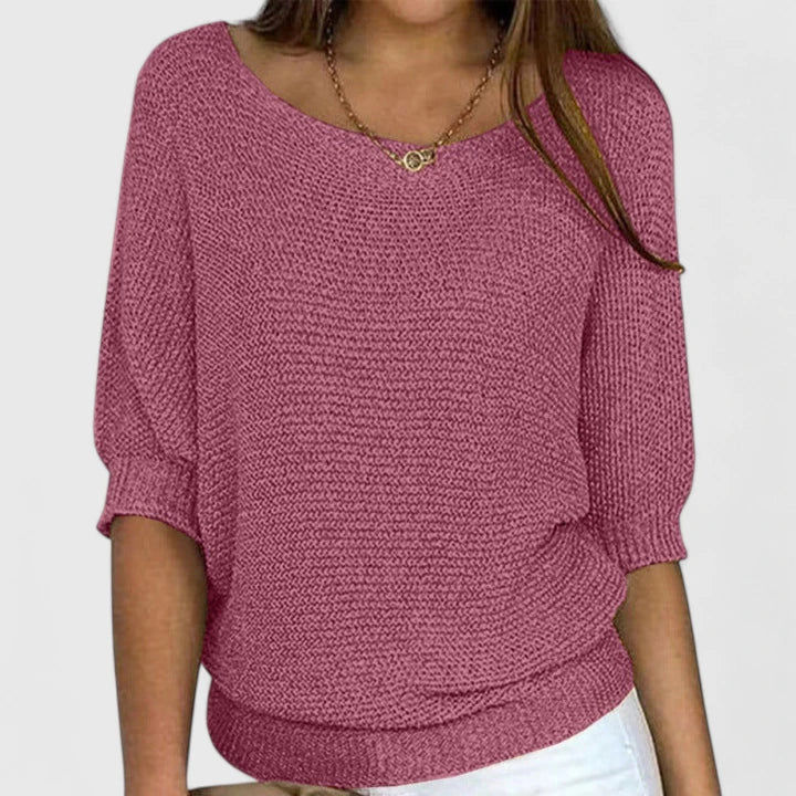 Bridget | Relaxed Batwing Jumper - Maison Léa &amp; Lou