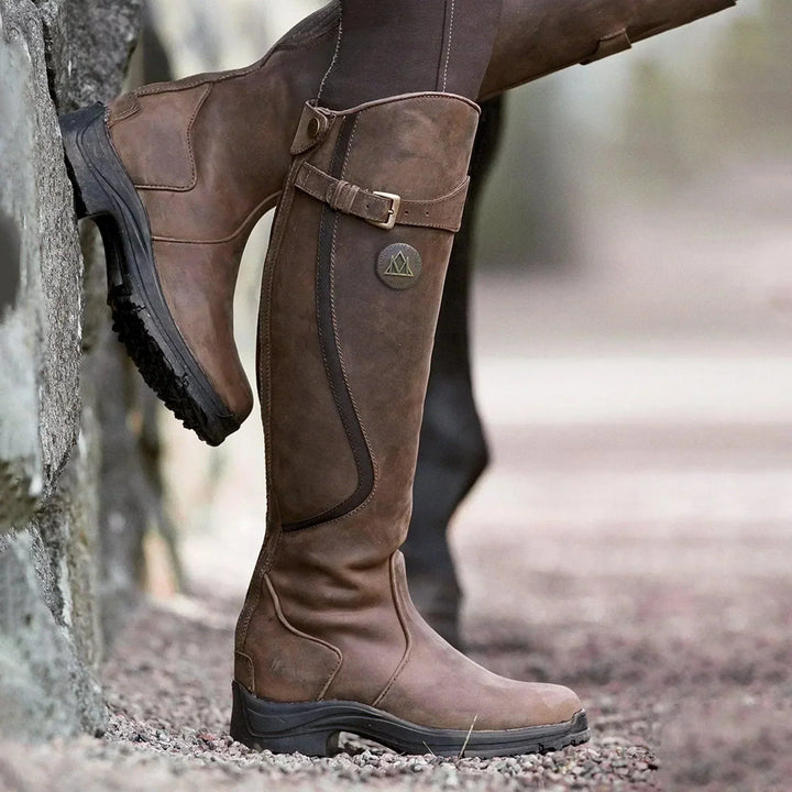 Brigit™ | Waterproof Leather Boots - Maison Léa &amp; Lou