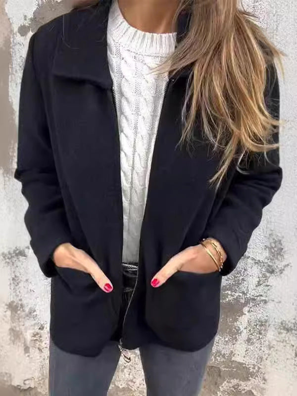 BRIAR™ - Classic Zip-Up Jacket - Maison Léa &amp; Lou