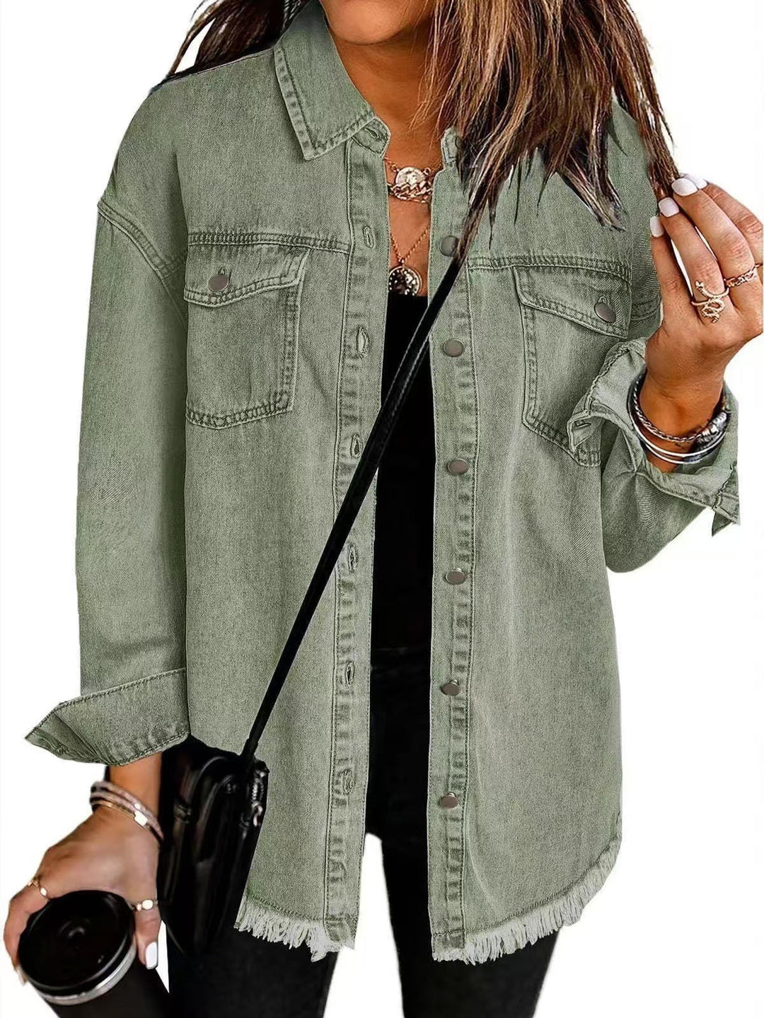 ROXANE™ | Classic Everyday Denim Jacket - Maison Léa &amp; Lou