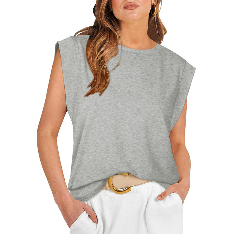 RAYANU™ – Lightweight Everyday Summer Cap Sleeve Top - Maison Léa &amp; Lou