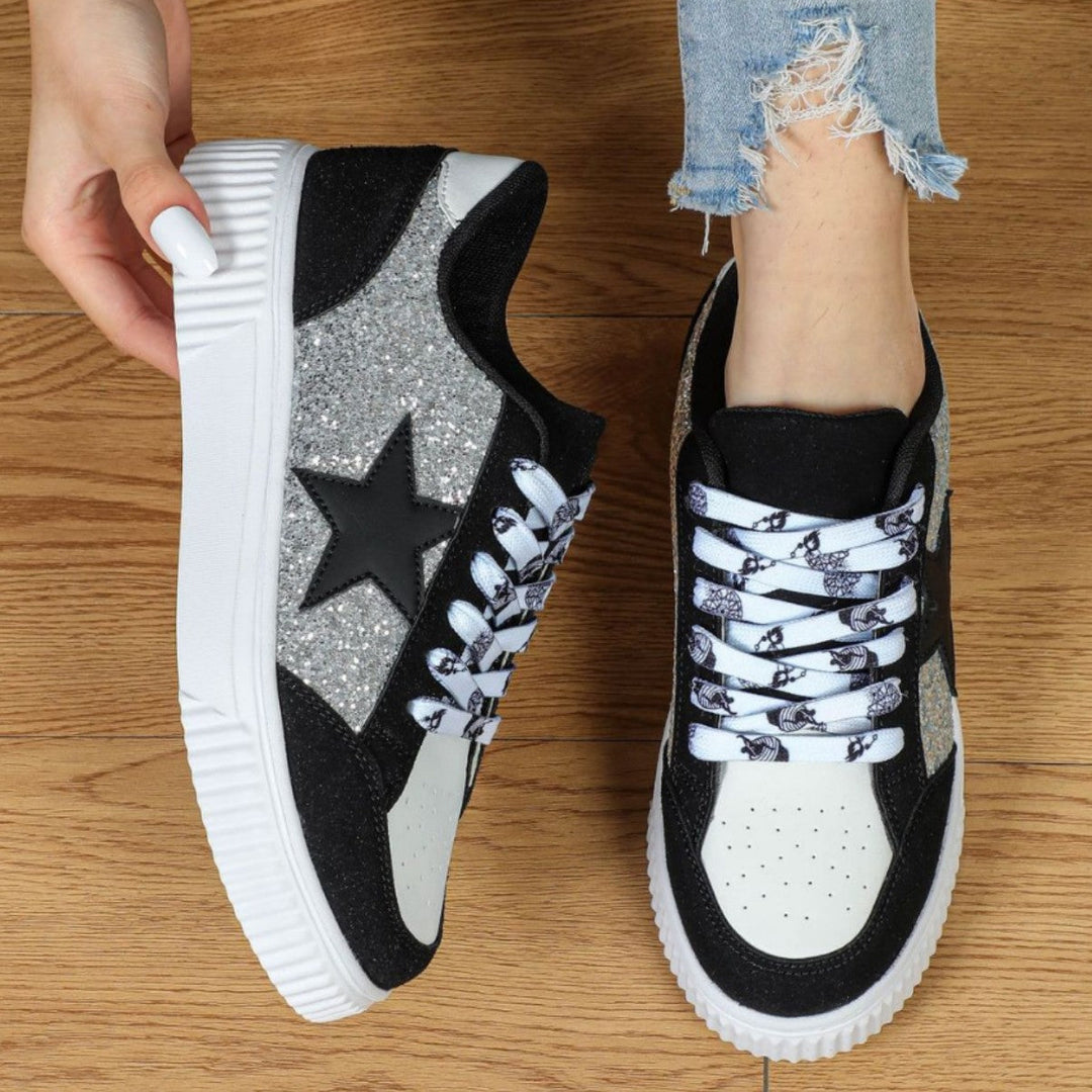 HAKO™ - Classy Lace-Up Low Top Running Sneakers - Maison Léa & Lou