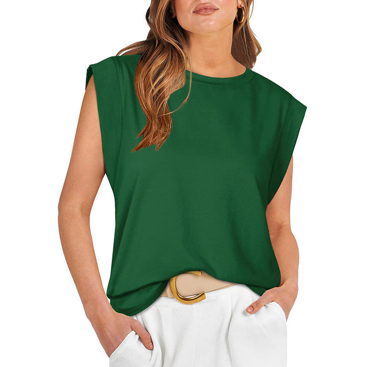 RAYANU™ – Lightweight Everyday Summer Cap Sleeve Top - Maison Léa &amp; Lou