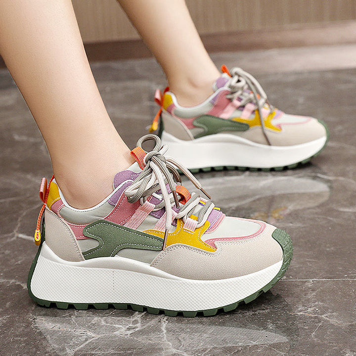 BRISSA™ - Comfy Breathable Lace up Running Sneakers - Maison Léa &amp; Lou