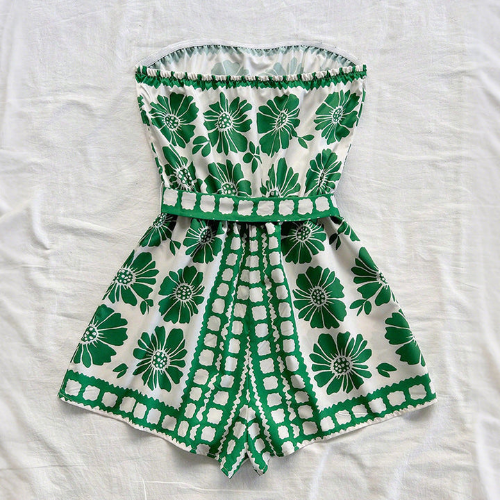 MAGNOLIA™ - Chic Summer Tube Top Short Jumpsuit