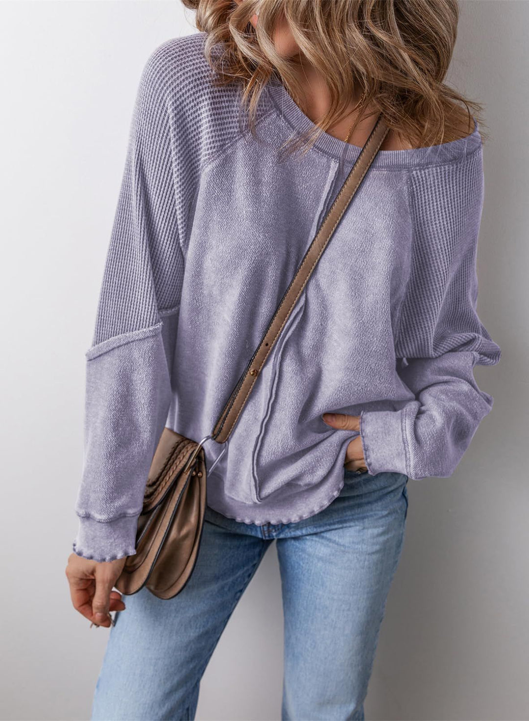 PRECIOUS™ - Casual Crew Neck Long Sleeve Sweatshirt - Maison Léa &amp; Lou