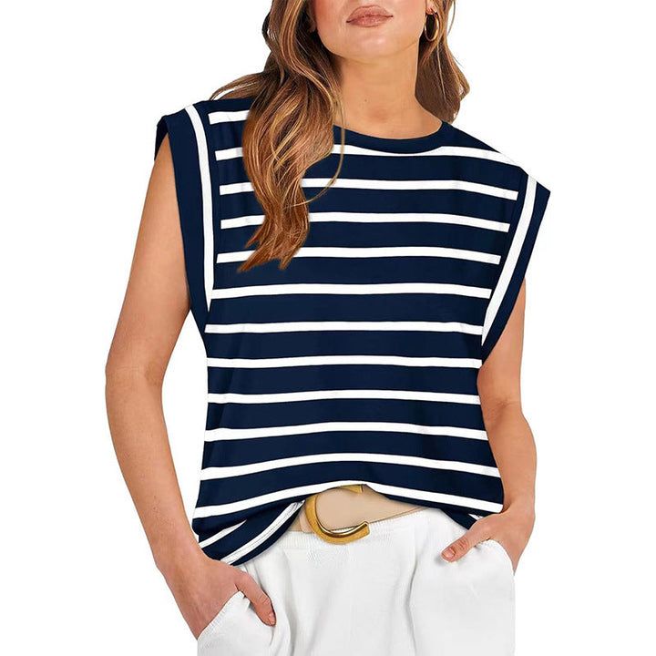 RAYANU™ – Lightweight Everyday Summer Cap Sleeve Top - Maison Léa &amp; Lou